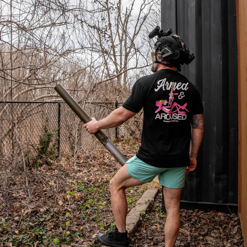 Load image into Gallery viewer, Armed and Aroused Men's T-Shirt