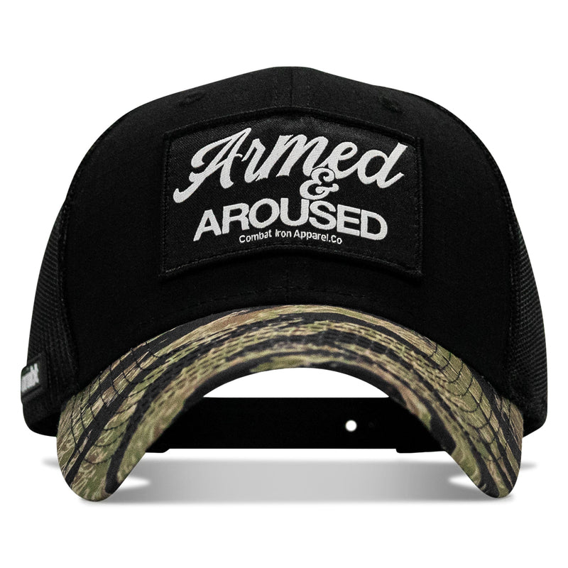 Load image into Gallery viewer, Armed & Aroused Patch Original Ripstop Snapback Hat