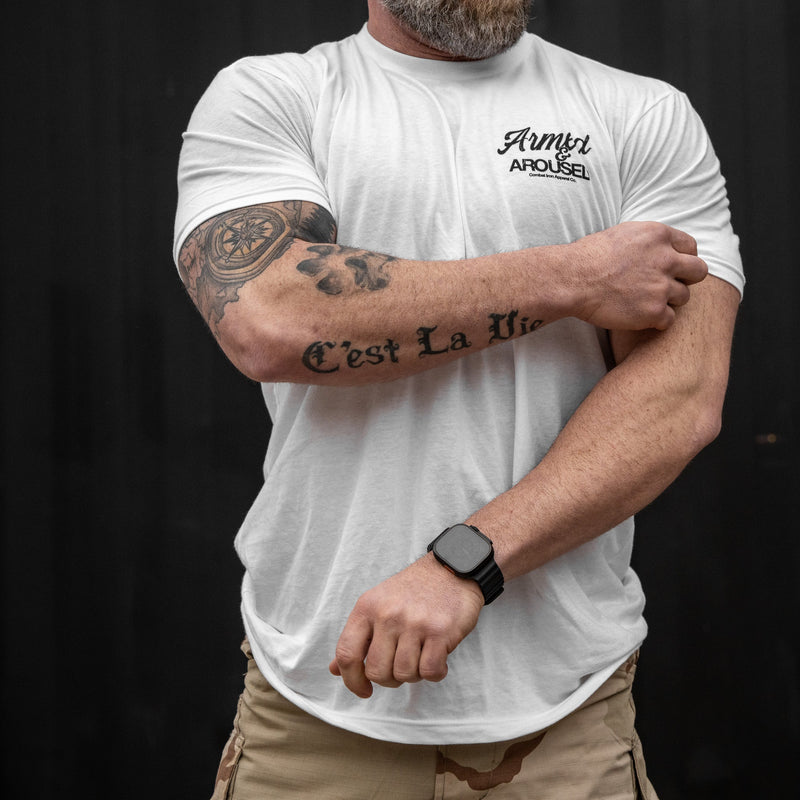 Load image into Gallery viewer, Armed and Aroused Men's T-Shirt