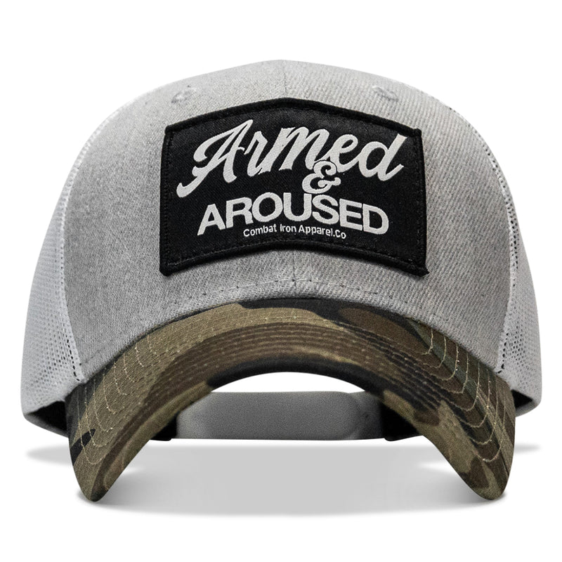 Load image into Gallery viewer, Armed & Aroused Patch Original Ripstop Snapback Hat