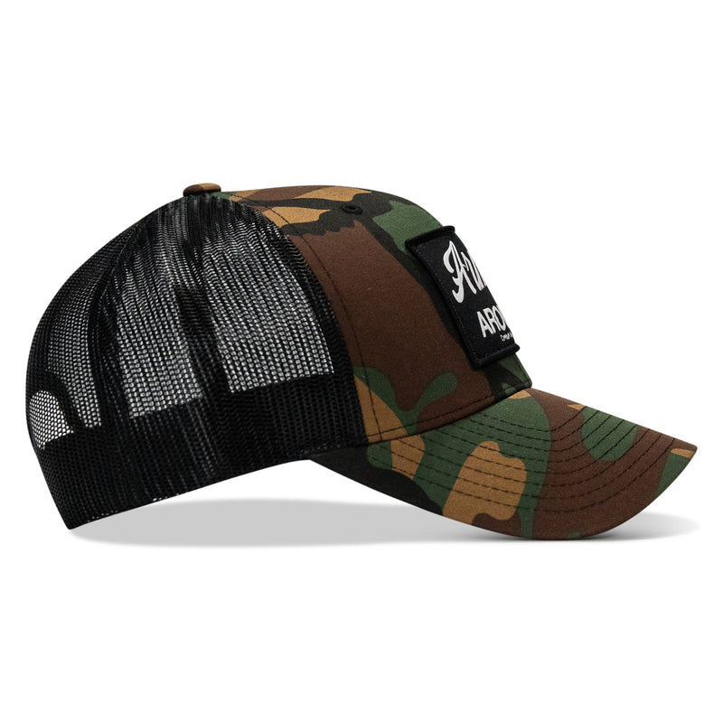 Load image into Gallery viewer, Armed & Aroused Patch Snapback Hat