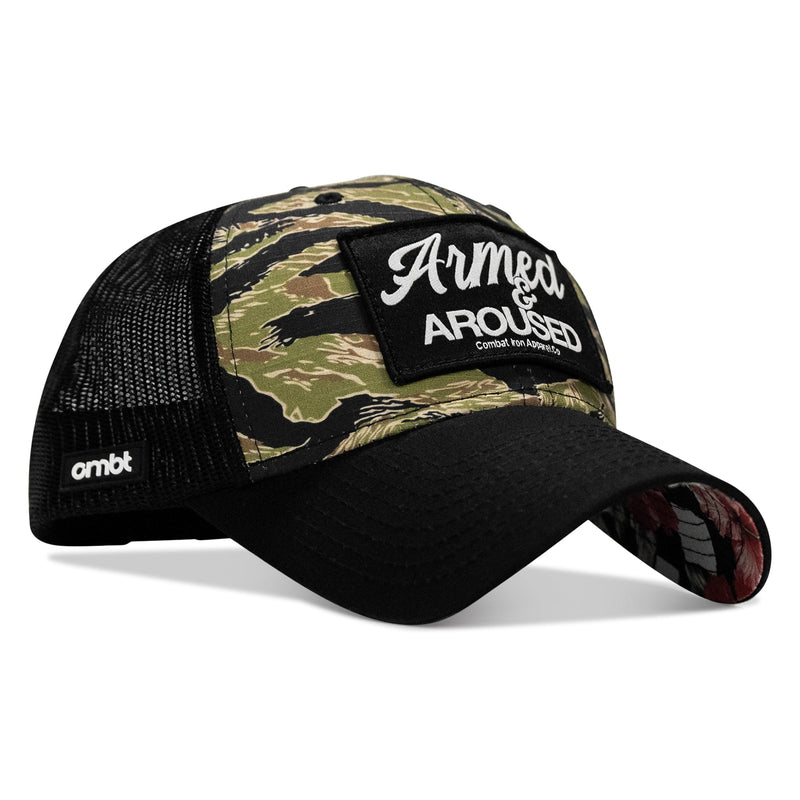 Load image into Gallery viewer, Armed & Aroused Patch Original Ripstop Snapback Hat