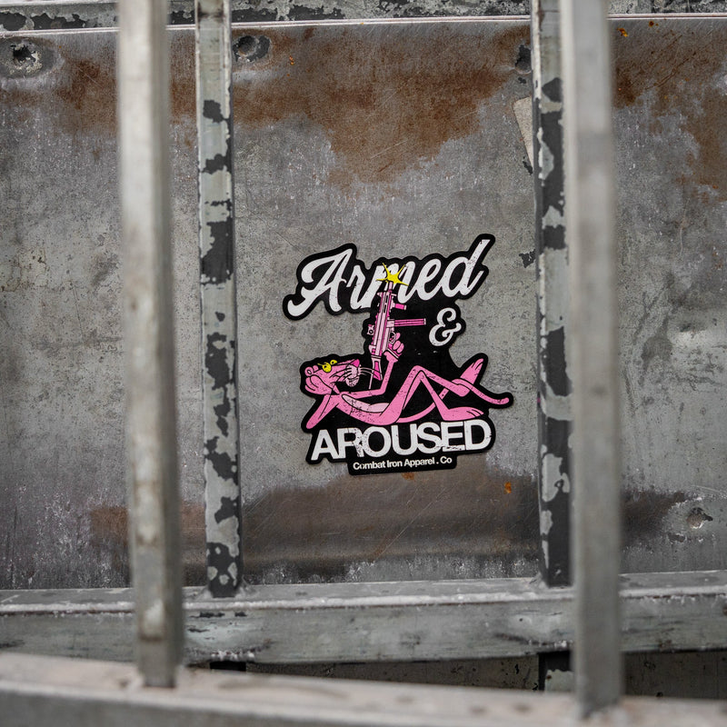 Load image into Gallery viewer, Armed & Aroused Panther Decal