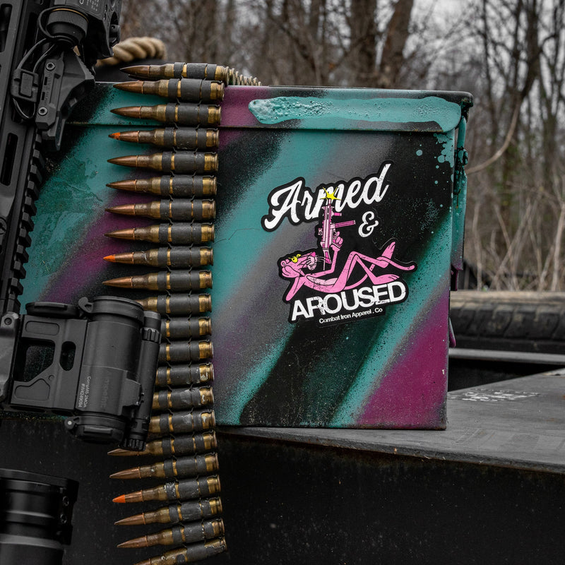 Load image into Gallery viewer, Armed & Aroused Panther Decal