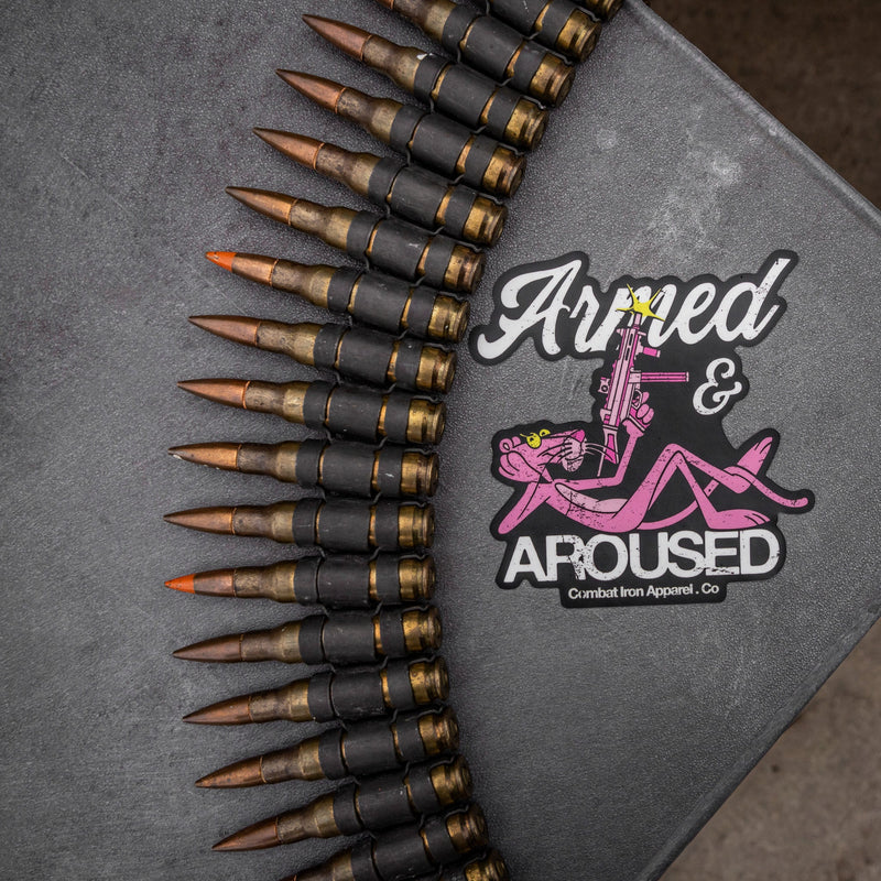Load image into Gallery viewer, Armed & Aroused Panther Decal