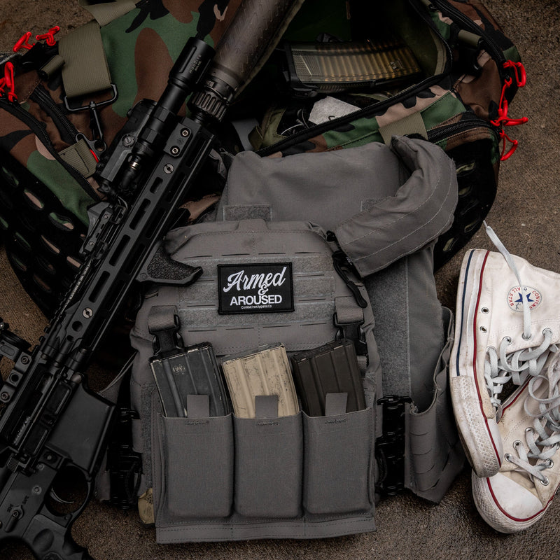 Load image into Gallery viewer, Armed & Aroused Velcro Patch