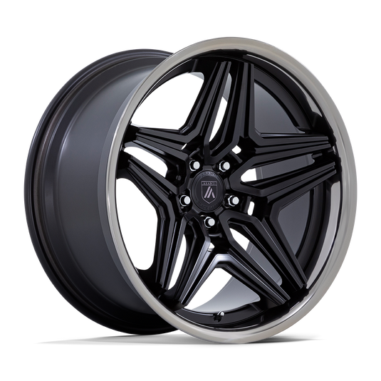 Asanti Black Ab046 Duke Satin Black With Ddt Lip