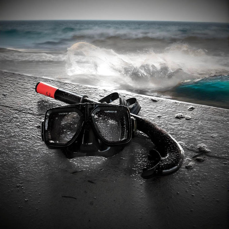 Load image into Gallery viewer, USCG Rescue Swimmer Dive Mask and Snorkel Combo