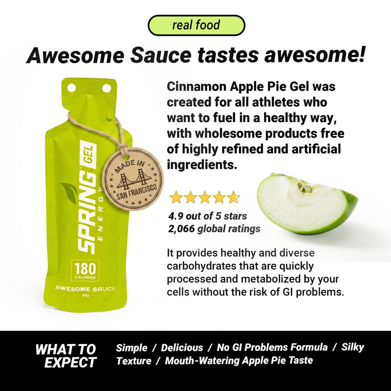 Load image into Gallery viewer, Cinnamon Apple Pie Gel (Vegan) 180 Kcal - Awesome Sauce