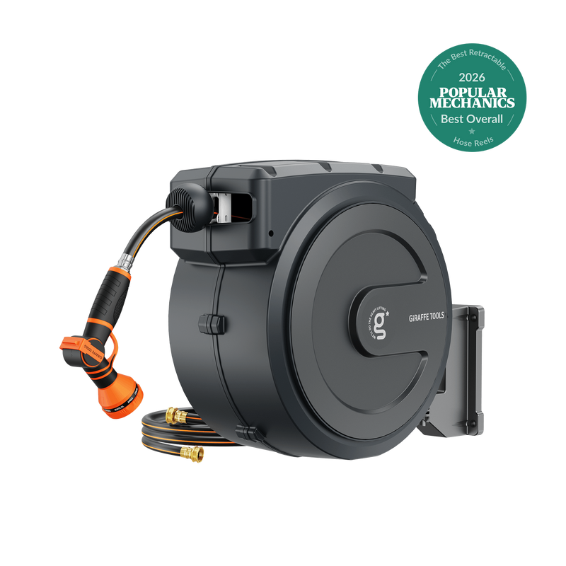 Load image into Gallery viewer, Retractable Garden Hose Reel-5/8in-90ft