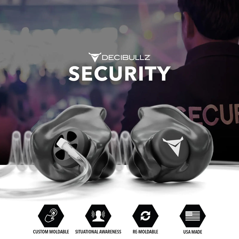 Load image into Gallery viewer, Custom Moldable Awareness Earpiece for Clear Tube, Radio, Surveillance, and Communication Headsets