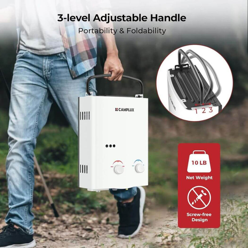 Load image into Gallery viewer, Camplux AY132 Portable Propane Water Heater