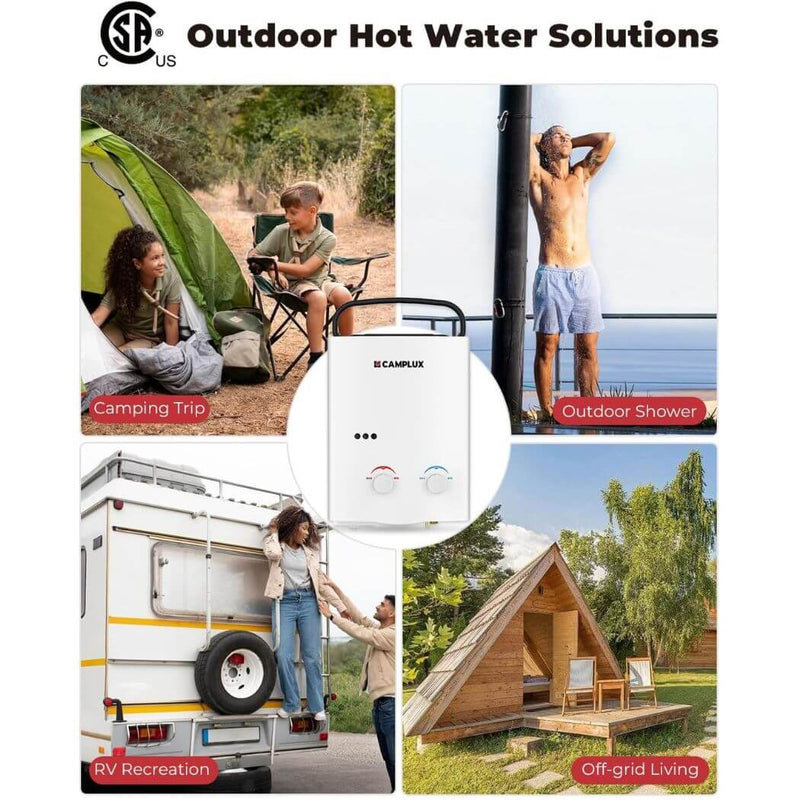 Load image into Gallery viewer, Camplux AY132 Portable Propane Water Heater