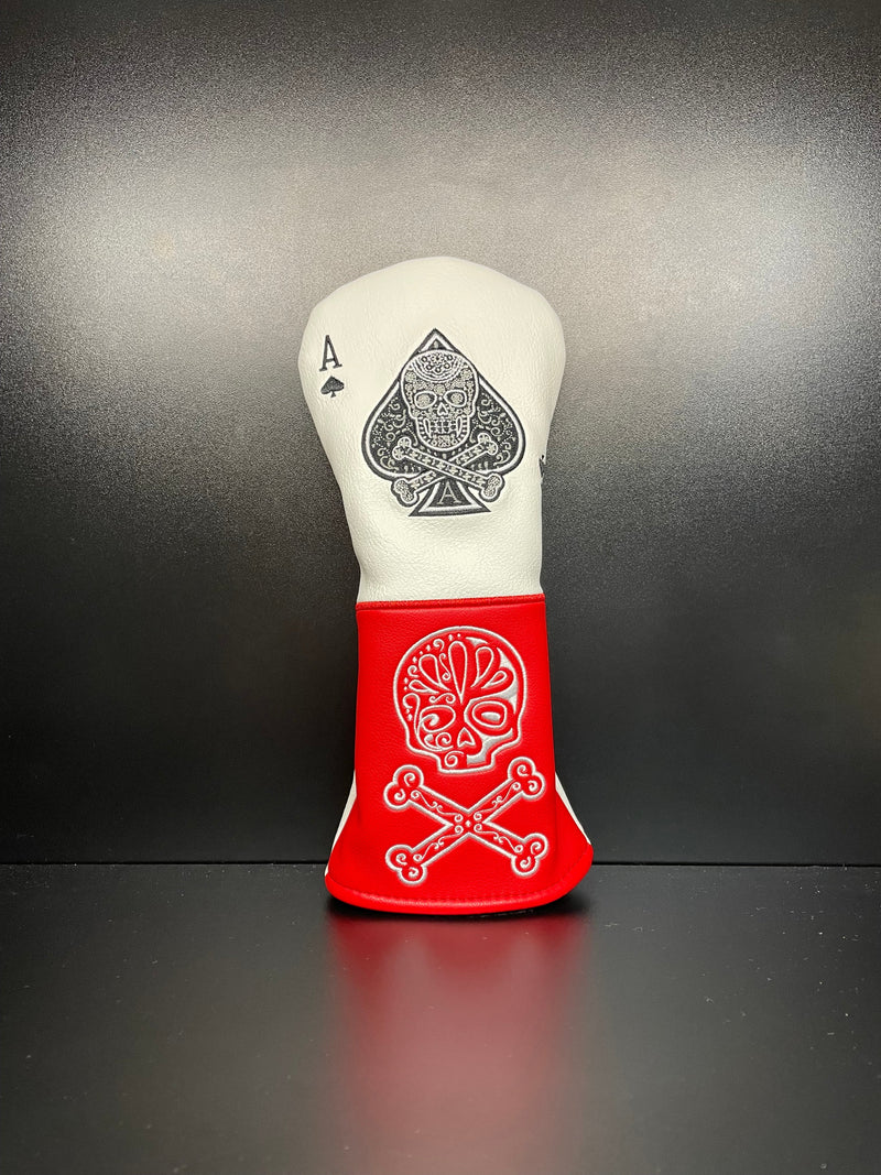 Load image into Gallery viewer, Ace Skull & Crossbones Headcover