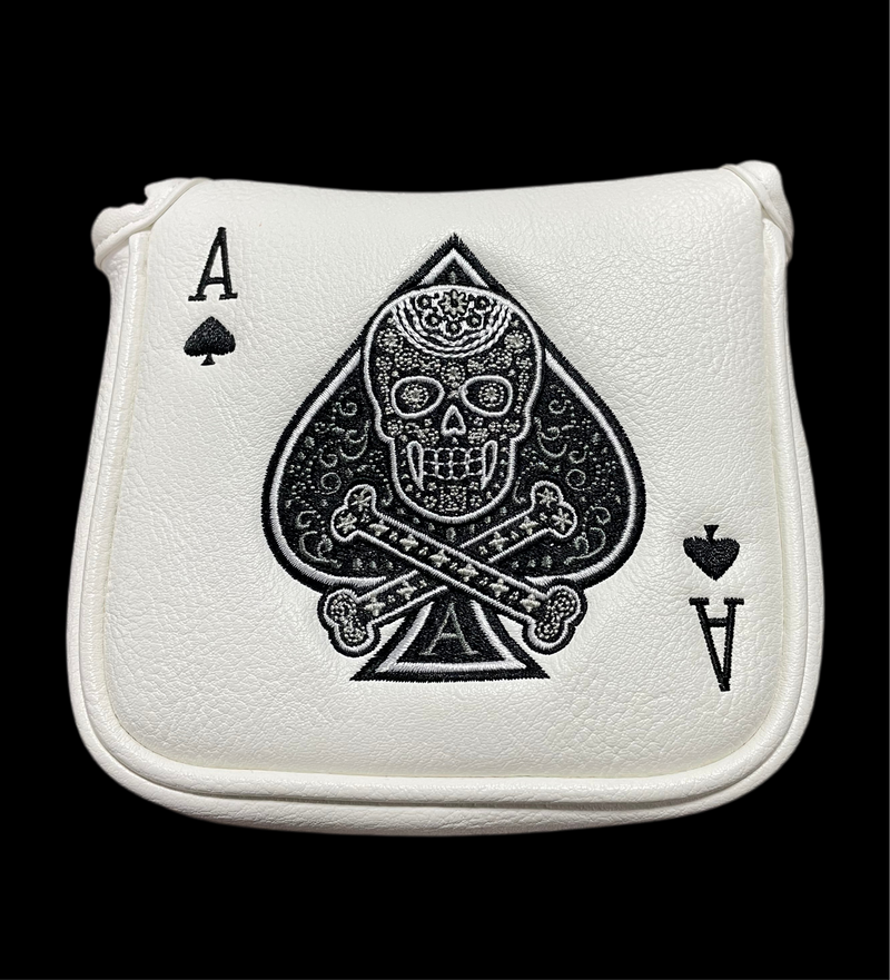 Load image into Gallery viewer, Ace Skull & Crossbones Headcover