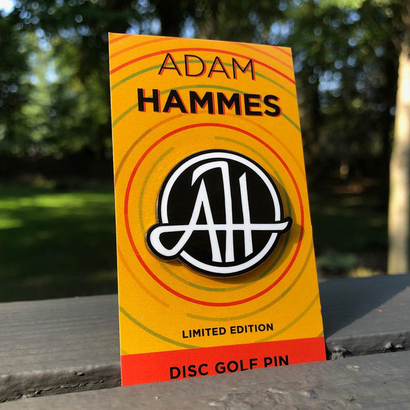 Load image into Gallery viewer, Adam Hammes Pin - Locking Metal Backer