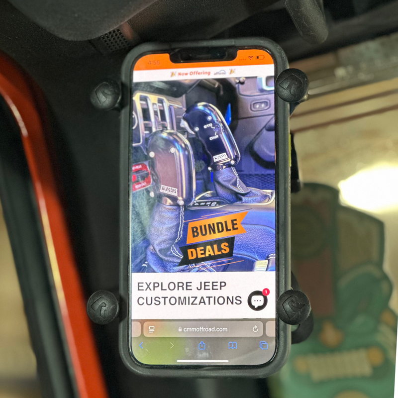 Load image into Gallery viewer, CMM Offroad JK A-Pillar Ball Mount