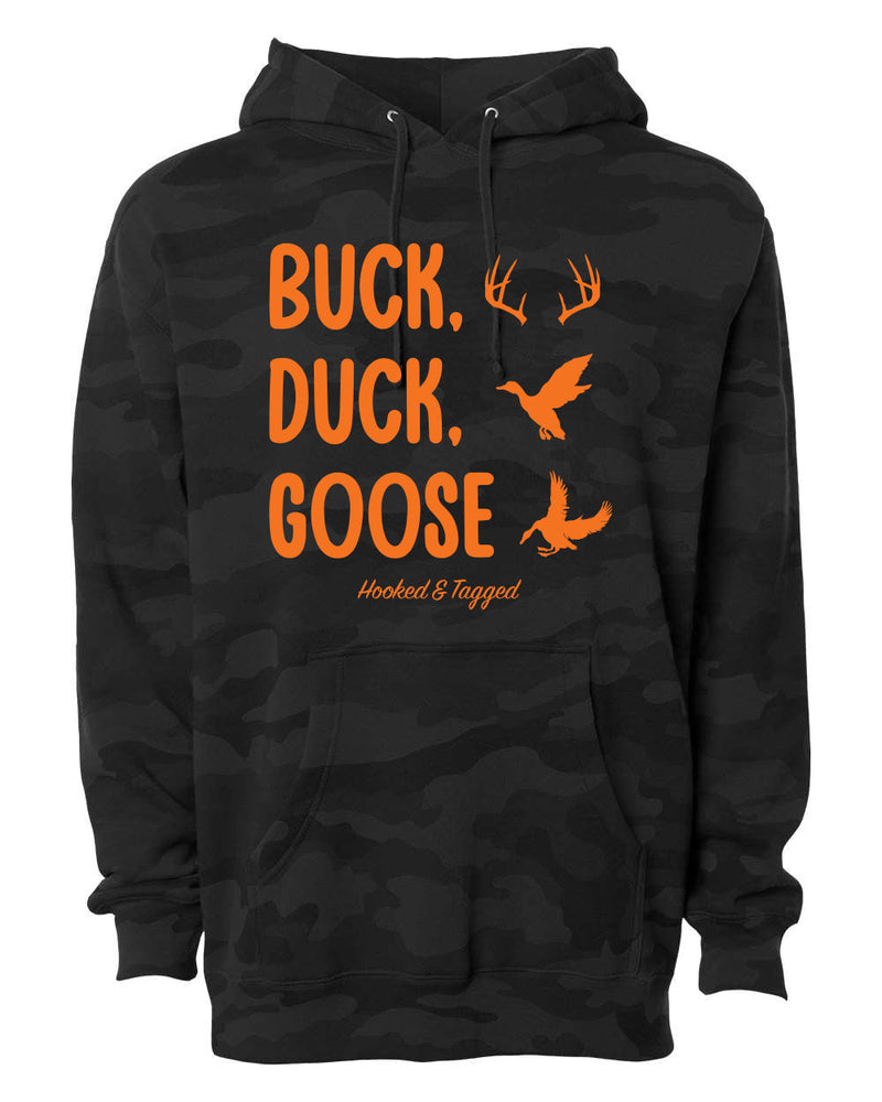 Load image into Gallery viewer, Buck, Duck, Goose Hoodie