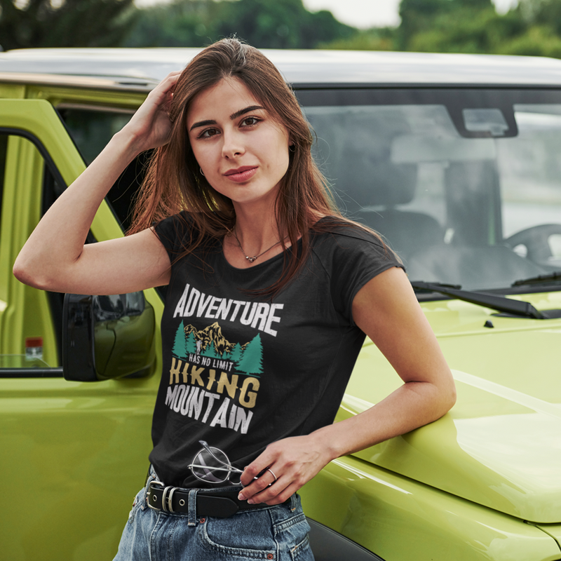 Load image into Gallery viewer, Adventure Has No Limit T-Shirt for Women