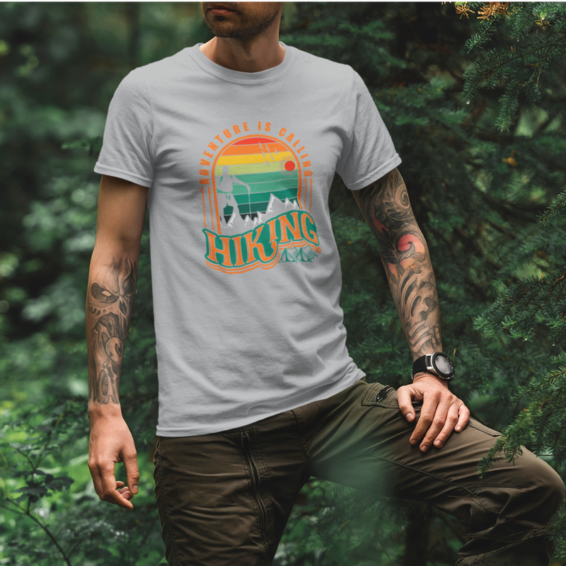 Load image into Gallery viewer, Adventure Is Calling Man T-Shirt