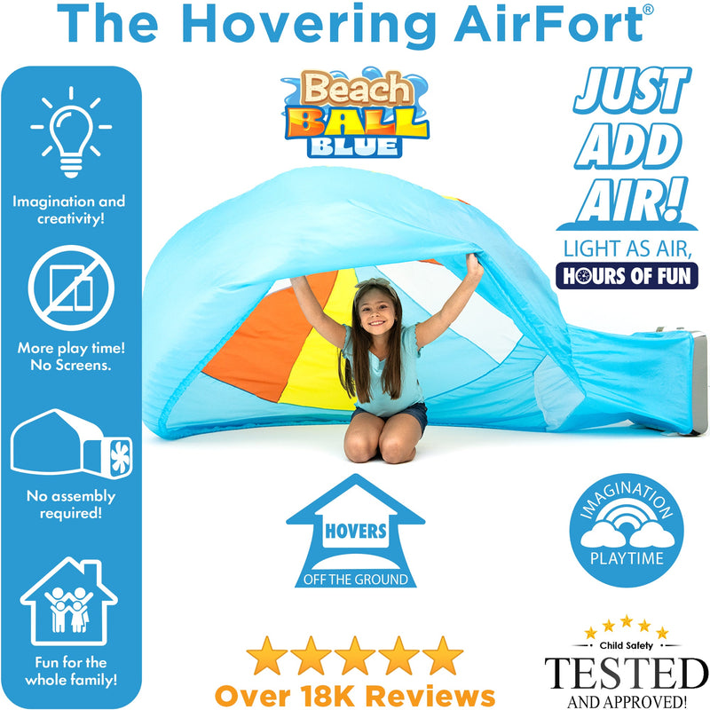 Load image into Gallery viewer, The Original AirFort - Beach Ball Blue