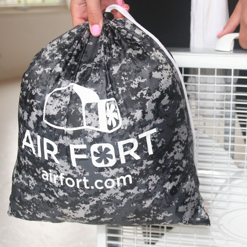 Load image into Gallery viewer, AirFort Digital Camo Inflatable Kids Play Fort