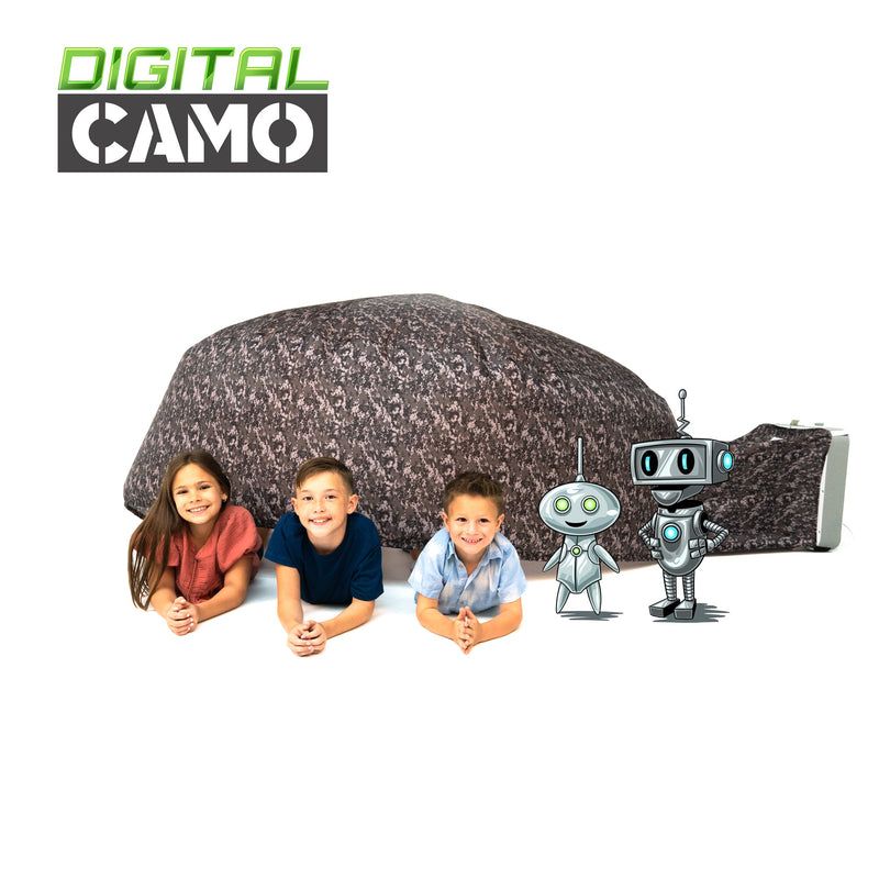 Load image into Gallery viewer, AirFort Digital Camo Inflatable Kids Play Fort