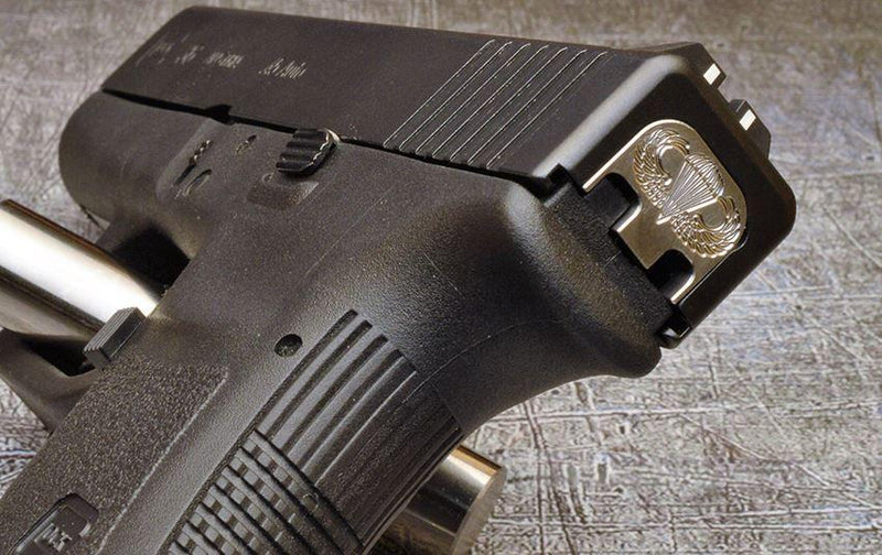 Load image into Gallery viewer, Milspin ARMY Glock Slide Back Plates (Most Popular)