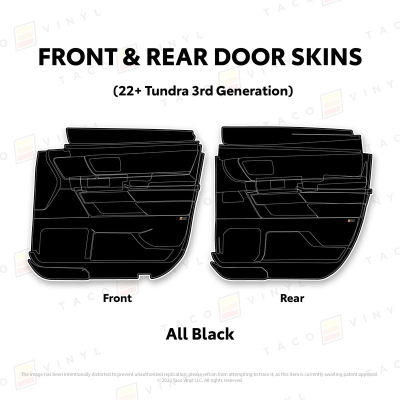 Load image into Gallery viewer, 2022+ Tundra Door Skins