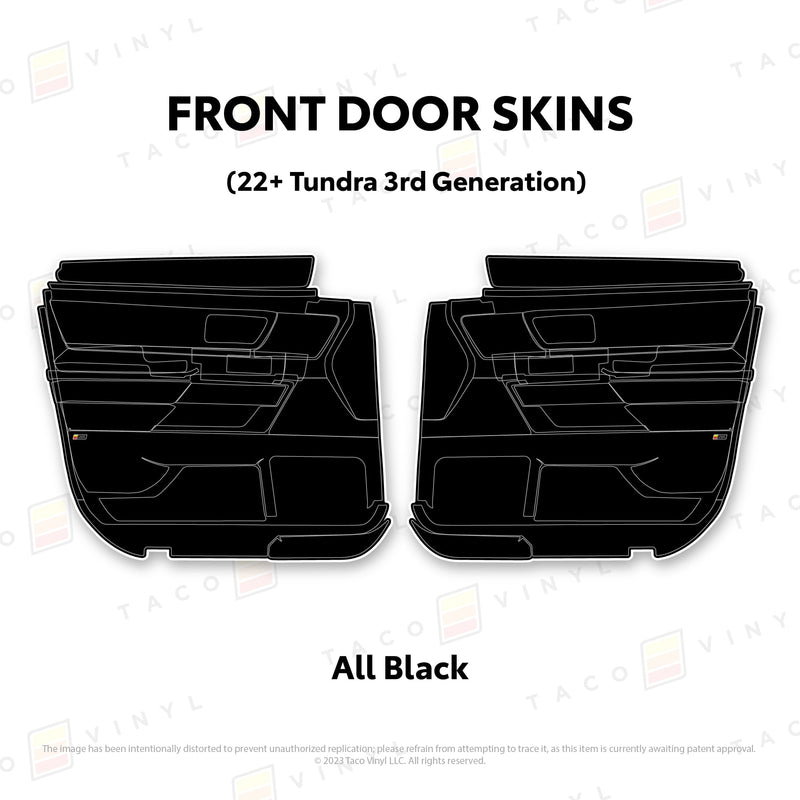 Load image into Gallery viewer, 2022+ Tundra Door Skins