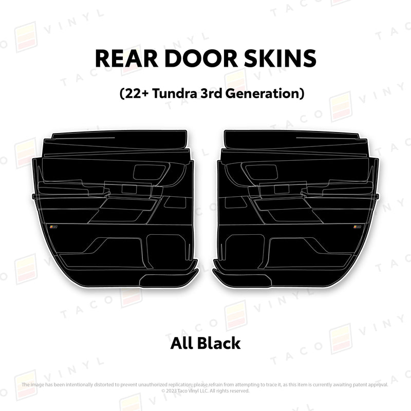 Load image into Gallery viewer, 2022+ Tundra Door Skins