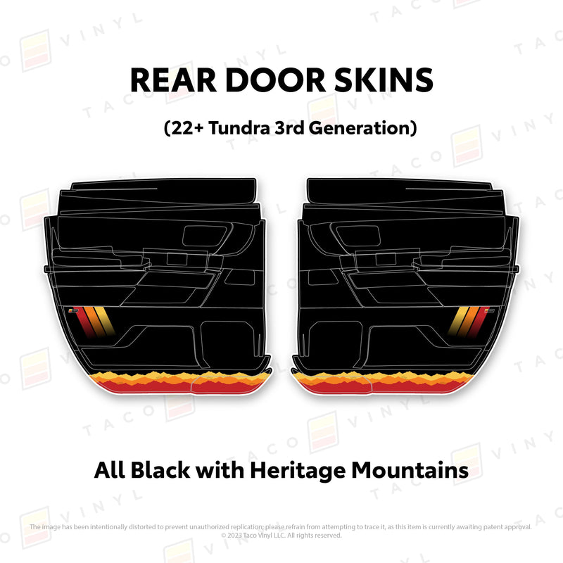 Load image into Gallery viewer, 2022+ Tundra Door Skins