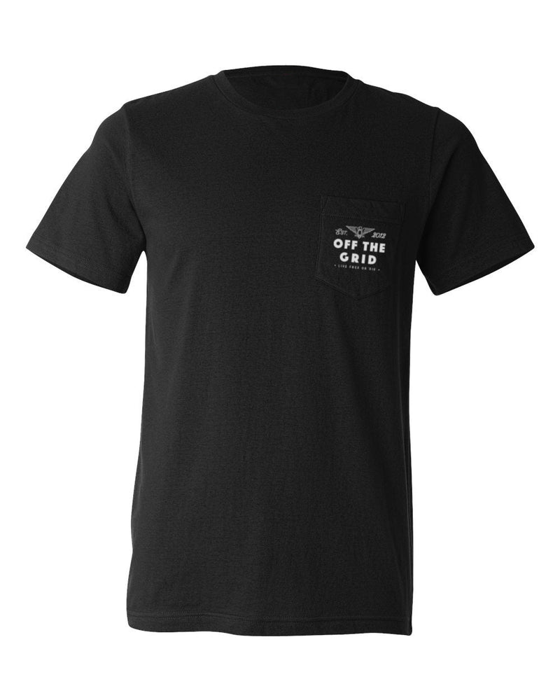 Load image into Gallery viewer, All Out Pocket Tee - Black