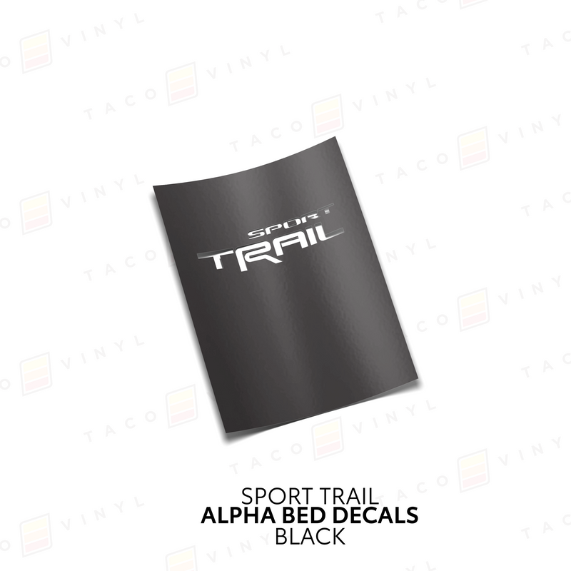 Load image into Gallery viewer, Alpha Bed Decals