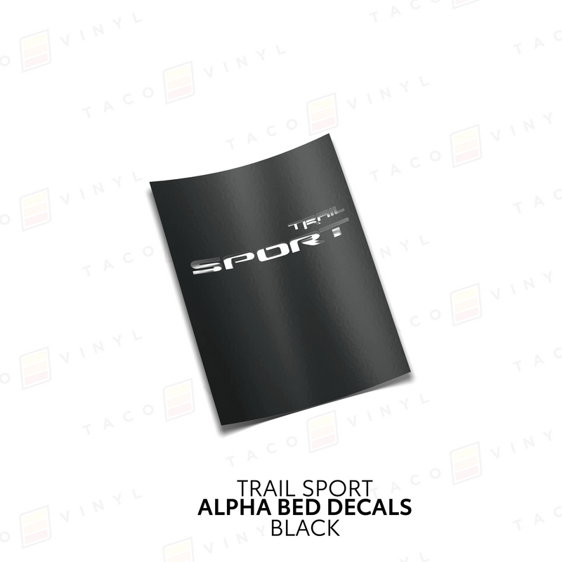 Load image into Gallery viewer, Alpha Bed Decals