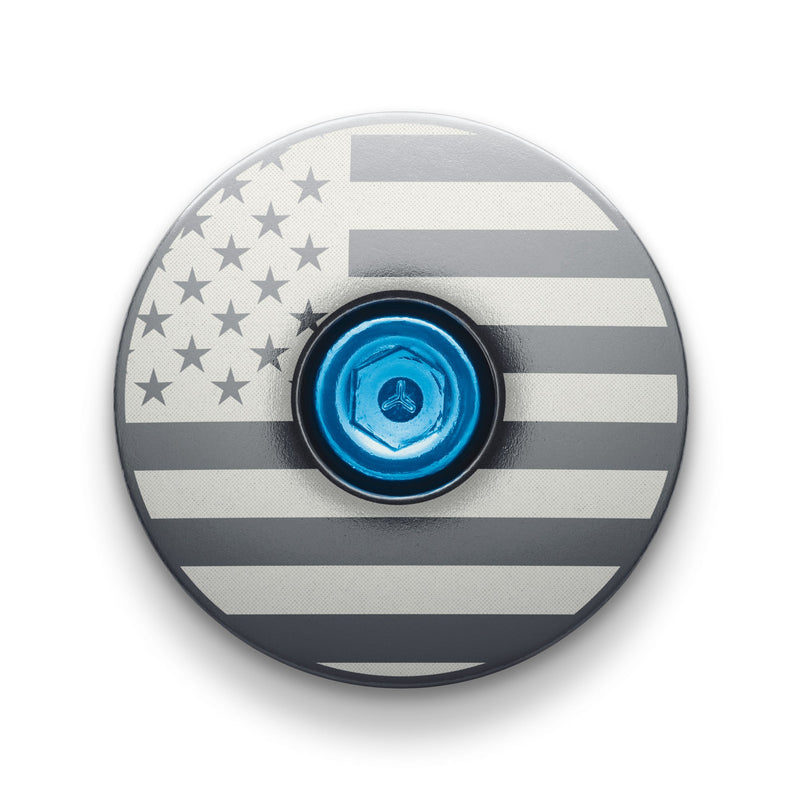 Load image into Gallery viewer, American Flag Custom Bike Headset Cap