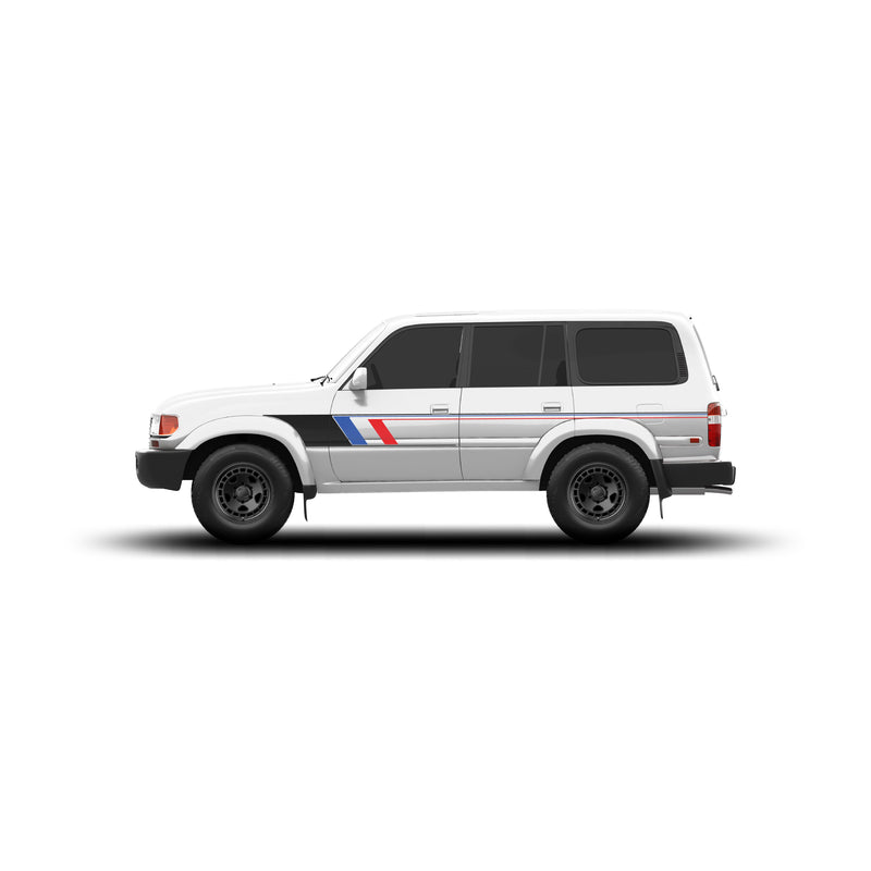 Load image into Gallery viewer, 80 Series Land Cruiser Checkered Stripe Kit