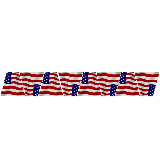 AMERICAN FLAGS REFLECTIVE HELMET (TET) TETRAHEDRON 8 PACK
