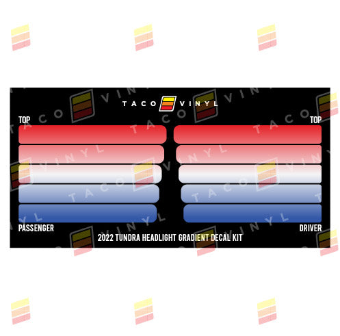 Load image into Gallery viewer, 2022+ Tundra Grille Rib Decal