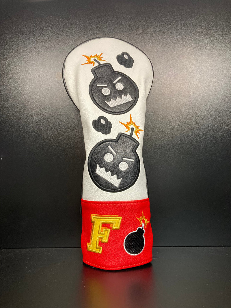 Load image into Gallery viewer, Angry Bombs Red Headcover