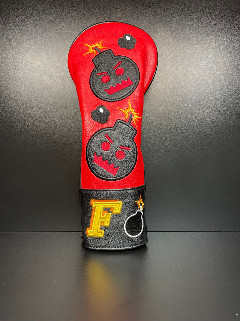 Load image into Gallery viewer, Angry Bombs Red Headcover