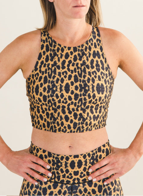 Load image into Gallery viewer, Animal Instinct Crop Top *FINAL SALE*