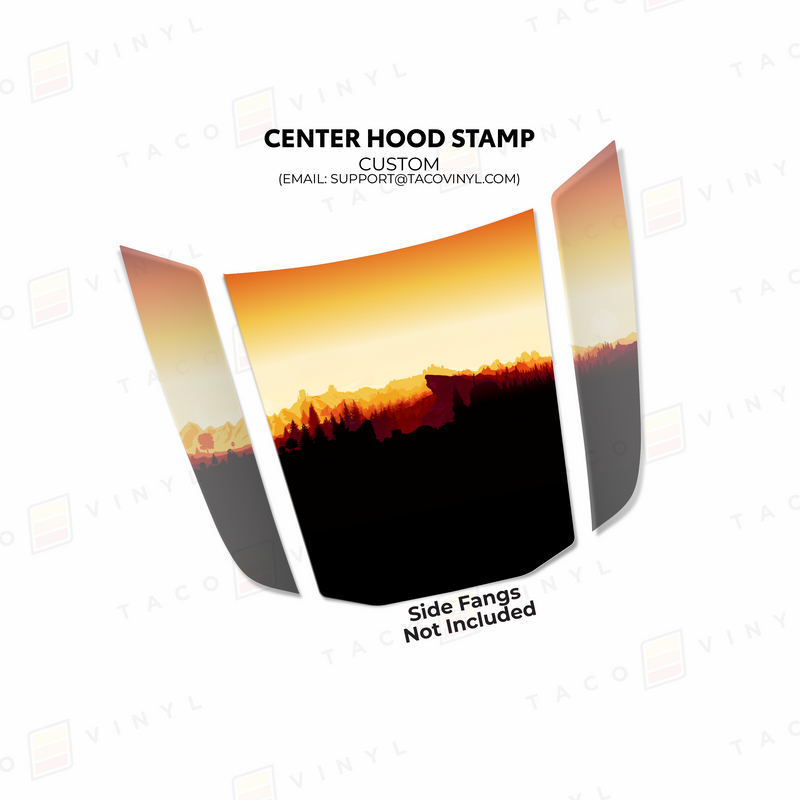 Load image into Gallery viewer, 2024 Tacoma/2025+ 4Runner Apex Hood Stamp