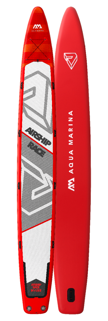 Load image into Gallery viewer, Aqua Marina AIRSHIP RACE 22'0" Inflatable Paddle Board Multi-person SUP