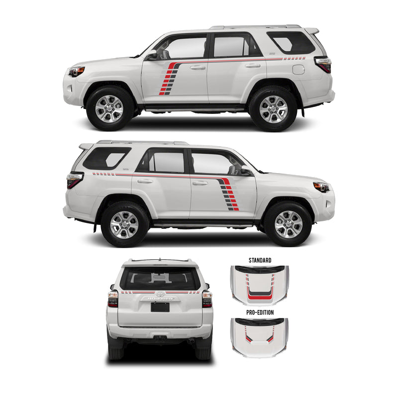 Load image into Gallery viewer, 2010-2024 4Runner Checkered Stripe Kit