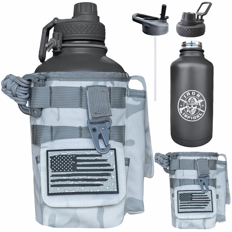 Load image into Gallery viewer, 64oz Battle Bottle Water Bottles