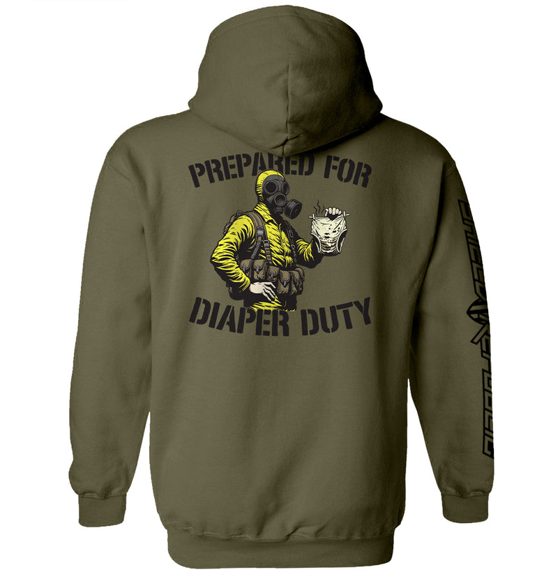 Load image into Gallery viewer, Prepared For Diaper Duty Hazmat Suit