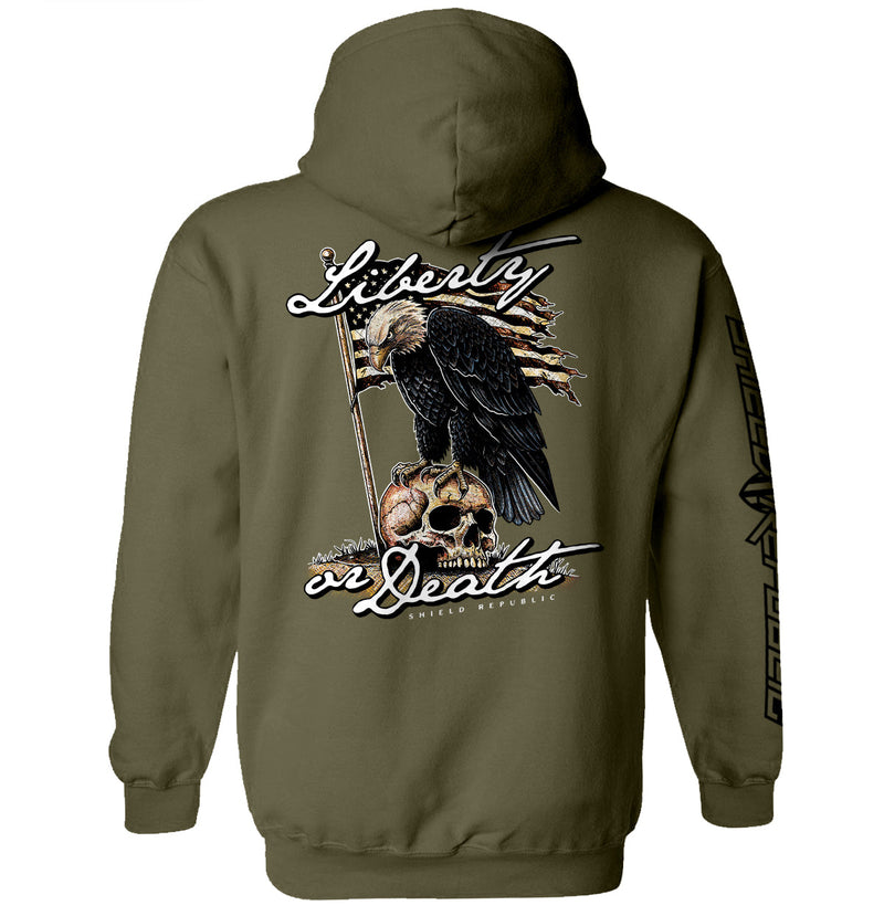 Load image into Gallery viewer, Liberty or Death Eagle