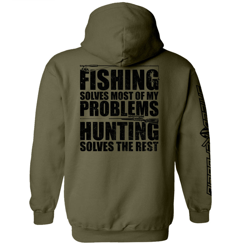 Load image into Gallery viewer, Fishing Solves Most Of My Problems