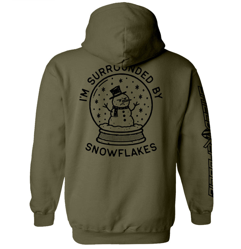 Load image into Gallery viewer, I'm Surrounded by Snowflakes Snowglobe
